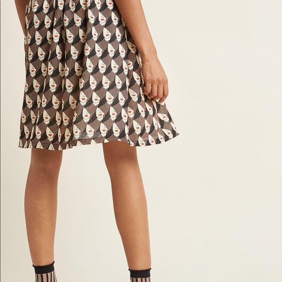 NWT ModCloth Frockshop A-Line Midi Skirt - Picture 6 of 6